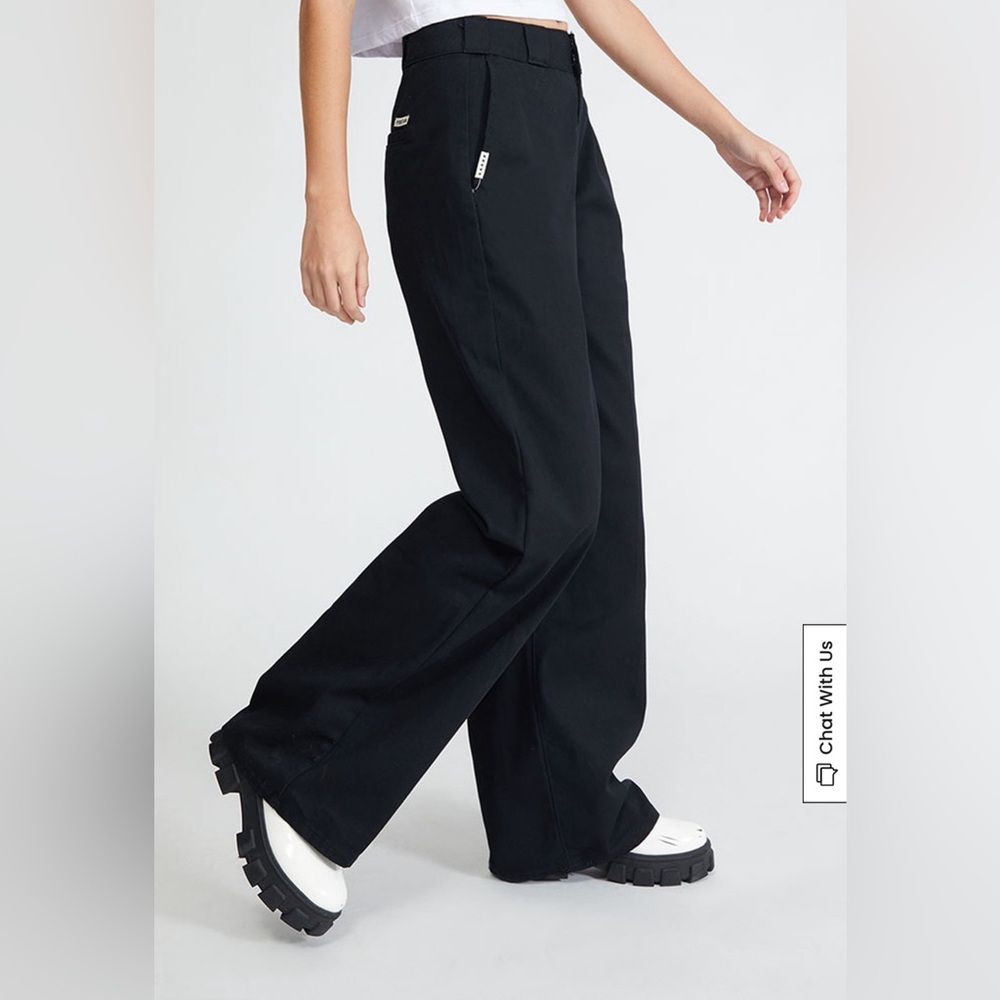 Fivestar General‎ Black Downtown Wide Leg Pants Size 5 (27)